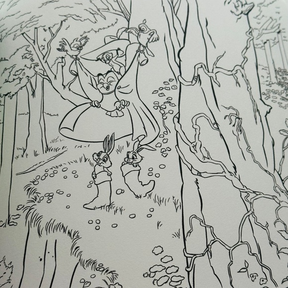 NEW The Disney Dreams Collection Thomas Kinkade Coloring Book Paperback - Picture 10 of 16